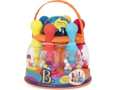 B.Toys Bowling sada so svietiacou guľou
