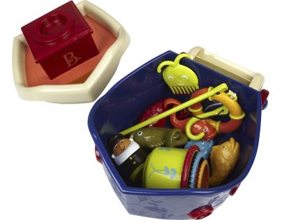 B.toys loď s kapitánem Fish & Splish