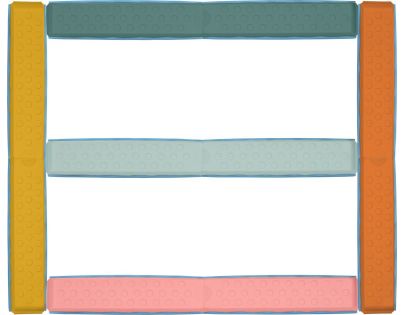 B-Toys Prekážková dráha Balance & Hop 10 ks