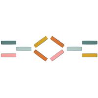 B-Toys Prekážková dráha Balance & Hop 10 ks 5