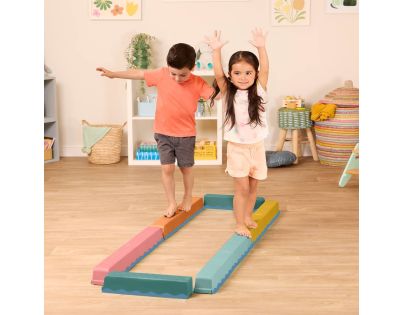 B-Toys Prekážková dráha Balance & Hop 10 ks