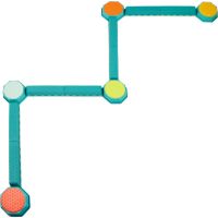 B-Toys Prekážková dráha so stupienkami Balance & Build 6