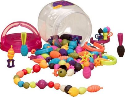 B.Toys Spojovacie korále a tvary Pop Arty 150 ks