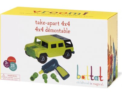 B.Toys Stavebnica auto Off Road 4x4