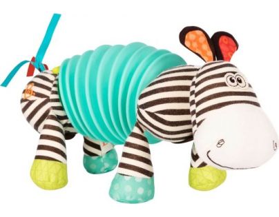 B-toys ťahacie harmonika zebra Squeezy Zeeb