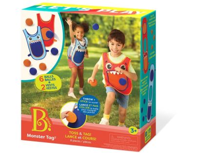 B-Toys Vesty s loptičkami Monster Tag