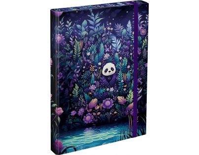 Baagl Dosky na školské zošity A4 Jungle Panda
