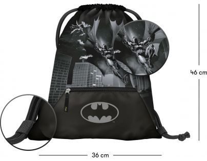 Baagl set 3 Shelly Batman Dark City: aktovka, peračník, vrecko