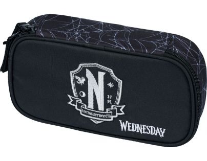 Baagl Školský peračník etui Wednesday Nevermore