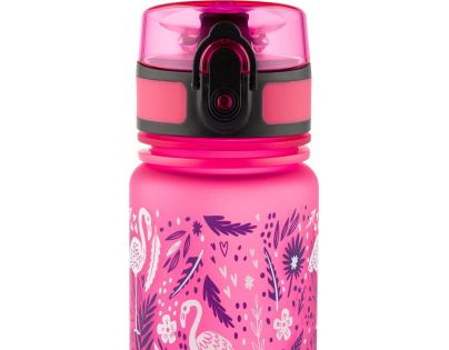 Baagl Tritánová fľaša na pitie Flamingo 500 ml