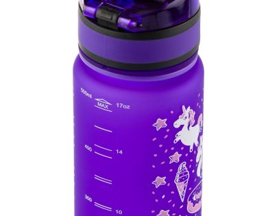 Baagl Tritánová fľaša na pitie Jednorožec 500 ml