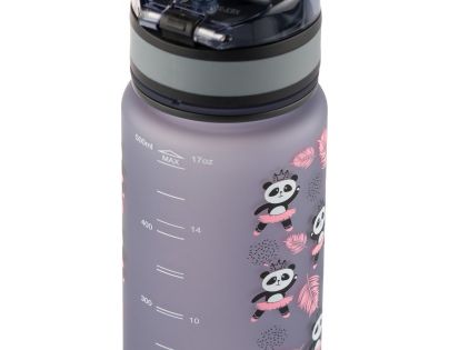 Baagl Tritánová fľaša na pitie Panda 500 ml