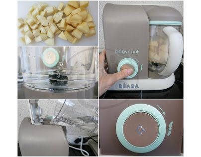 Béaba Parní vařič a mixér Babycook Solo Modrý