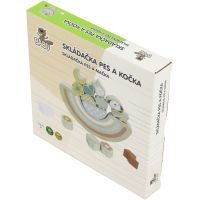 BABU - Balančná drevená hra PES a MAČKA 4