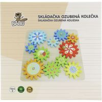 BABU - Drevená hra so zúbkovanými kolieskami