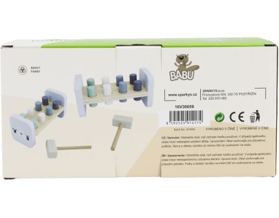 BABU - Drevené zatĺkačka PES