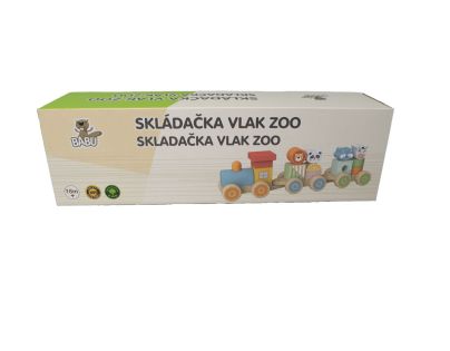 BABU - Drevený vláčik SAFARI