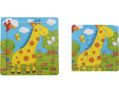 BABU Edukatívne puzzle - Žirafa