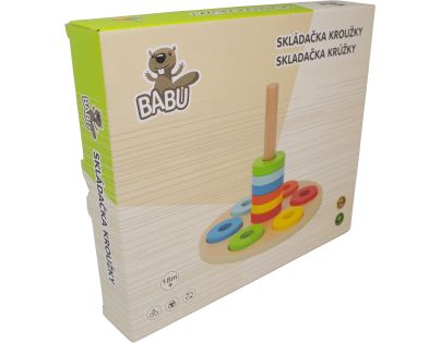 BABU - Hra veža s krúžkami
