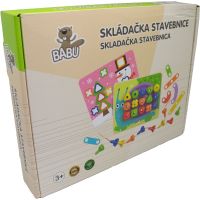 BABU - Logická drevená stavebnica DUHA 2