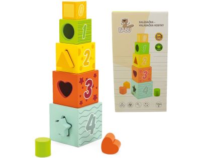 Babu Skladačka - vkladačka kocky