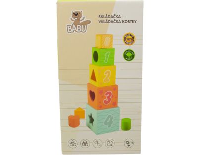 Babu Skladačka - vkladačka kocky