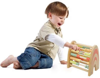 BABU Drevené Edukatívne počítadlo