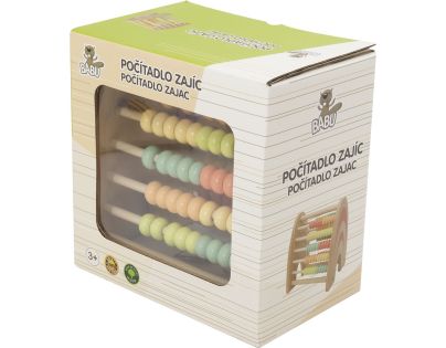BABU Drevené Edukatívne počítadlo