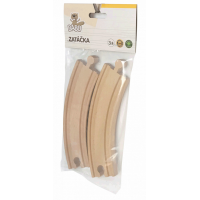 HM Studio Babu Train Koľaj zákruta 17 cm 2 ks 2