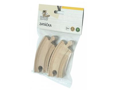 HM Studio Babu Train Koľaj zákruta 10 cm 4 ks