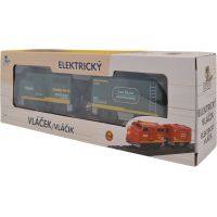 Babu vláčiky Elektrický vláčik zelený set 2 ks 4