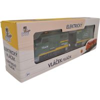 Babu vláčiky Elektrický vláčik zelený set 2 ks 6