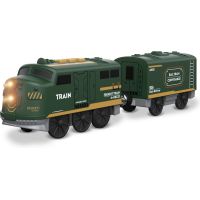 Babu vláčiky Elektrický vláčik zelený set 2 ks 2