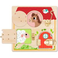 Babu Vzdelávacia tabuľa so zámkami