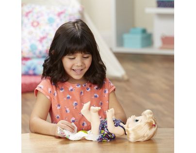 Baby Alive Blonďavá bábika s mixérom