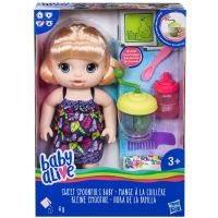 Baby Alive Blonďavá bábika s mixérom 6