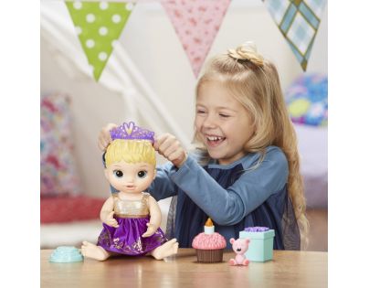 Baby Alive Narodeninová blonďavá bábika