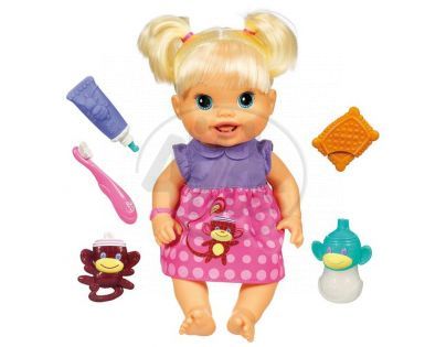 Hasbro 28385 - Baby Alive Panenka s rostoucími zoubky