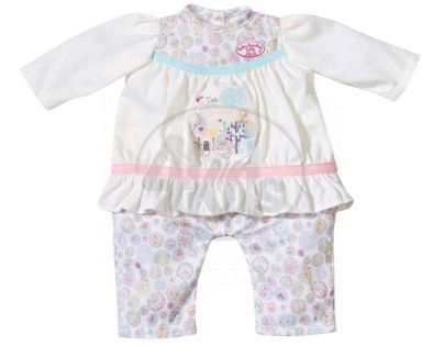 Baby Annabell Dupačky 791158 - bílé nohavice s obrázky
