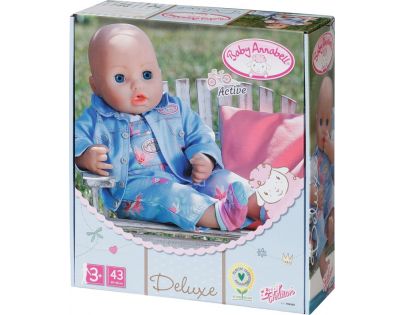 Baby Annabell Džínsové oblečenie Deluxe 43 cm 706268
