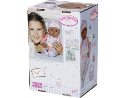 Baby Annabell Leah Černoška 43 cm