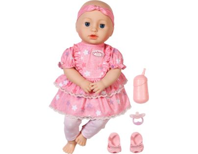 Baby Annabell Mia 43 cm v ružových šatách - Poškodený obal