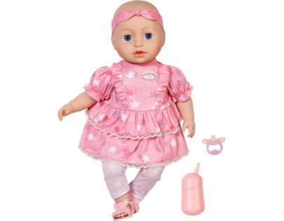 Baby Annabell Mia 43 cm v ružových šatách - Poškodený obal