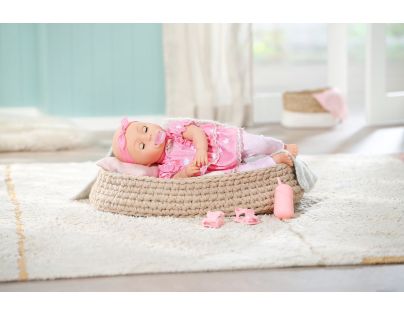 Baby Annabell Mia 43 cm v ružových šatách - Poškodený obal
