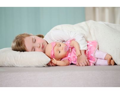 Baby Annabell Mia 43 cm v ružových šatách - Poškodený obal