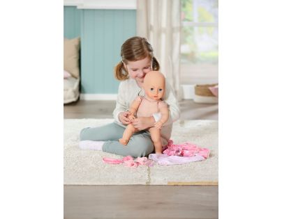 Baby Annabell Mia 43 cm v ružových šatách - Poškodený obal