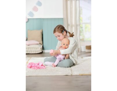 Baby Annabell Mia 43 cm v ružových šatách - Poškodený obal