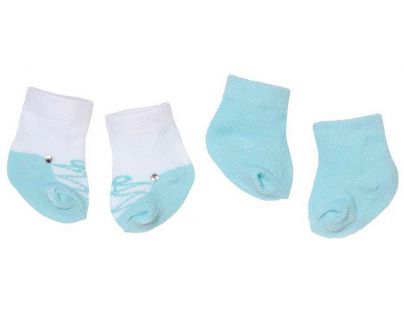 Baby Annabell Ponožky 2 páry - Modrá