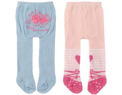 Baby Annabell Punčocháče 2ks - Modré a světle růžové