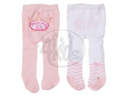 Baby Annabell Punčocháče 2 páry - Růžové